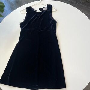 Elegant vintage Navy Velvet women’s Dress